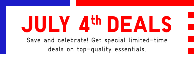 BANNER 1 - JULY 4TH DEALS