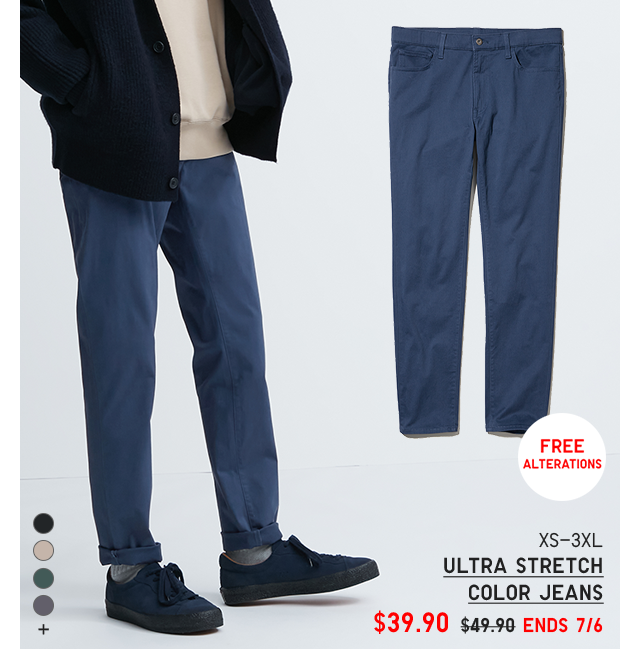 PDP4 - ULTRA STRETCH COLOR JEANS