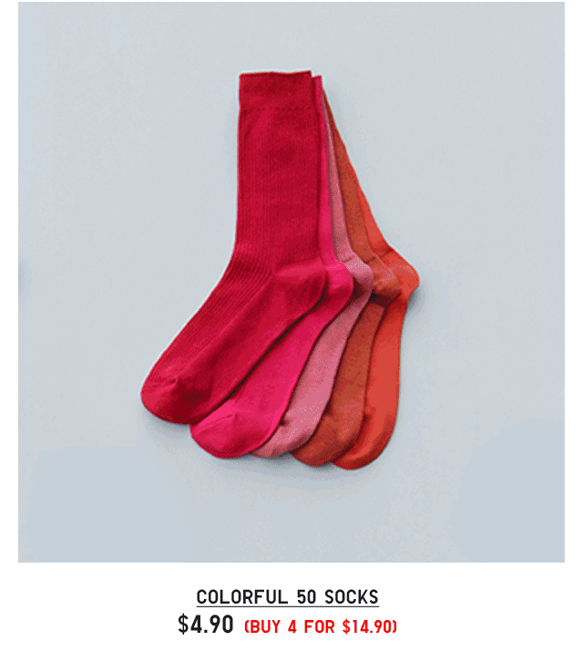 PDP6 - COLORFUL 50 SOCKS