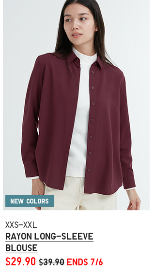 PDP 2 - W RAYON L/S BLOUSE
