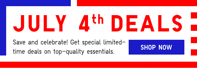 BANNER 1 - JULY 4TH DEALS
