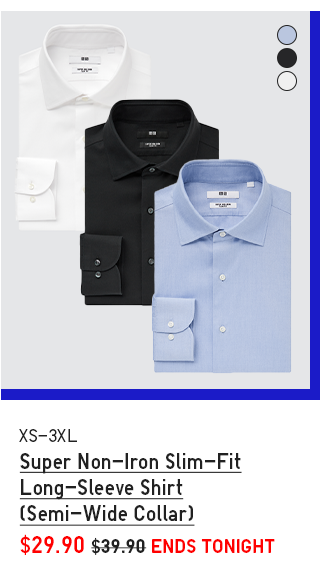 PDP 2 - SUPER NON-IRON SLIM-FIT SHIRT SEMI-WIDE COLLAR