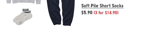 PDP 6 - MEN SOFT PILE SHORT SOCKS