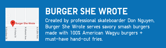 HEADER 2 - BURGER SHE WROTE