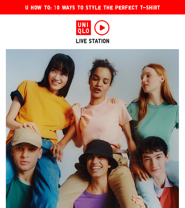 LIVE STATION HERO - U HOW TO: 10 WAYS TO STYLE THE PERFECT T-SHIRT