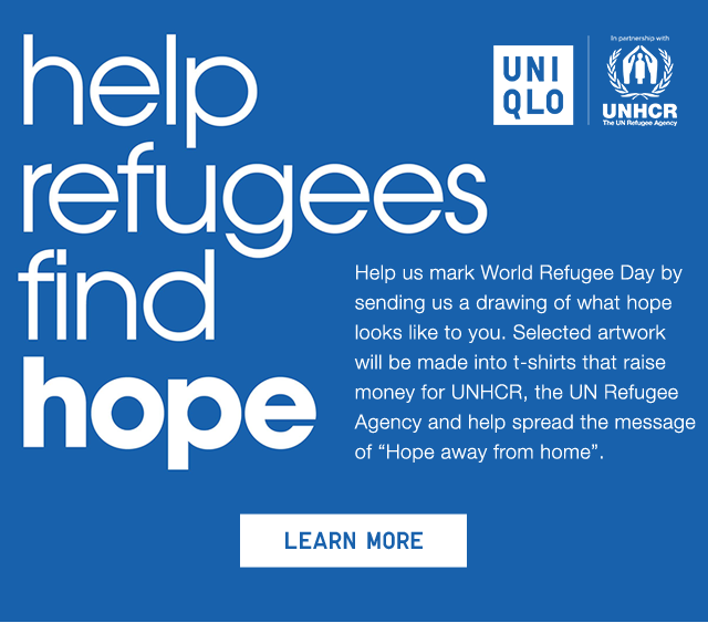 BANNER 3 - HELP REFUGEES FIND HOPE. LEARN MORE.
