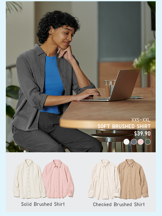 PDP 1 - WOMEN SOFT BRUSHED SHIRT
