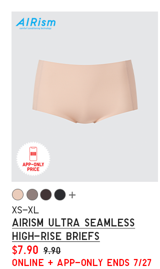 PDP3 - WOMEN AIRISM ULTRA SEMALESS HIGH-RISE BRIEFS
