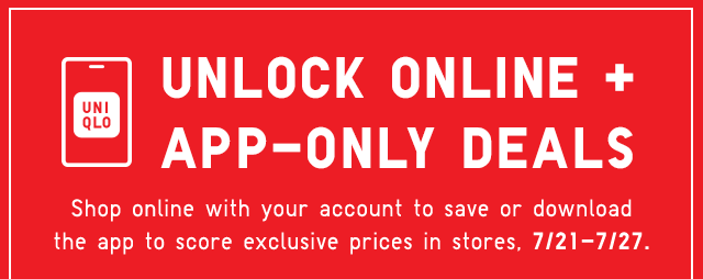 HERO - UNLOCK ONLINE AND APP ONLY DEALS