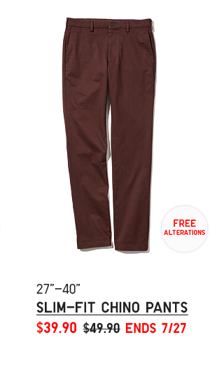 PDP 2 - WOMEN SLIM-FIT CHINO PANTS