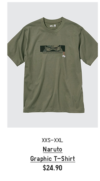 PDP 6 - NARUTO GRAPHIC T-SHIRT
