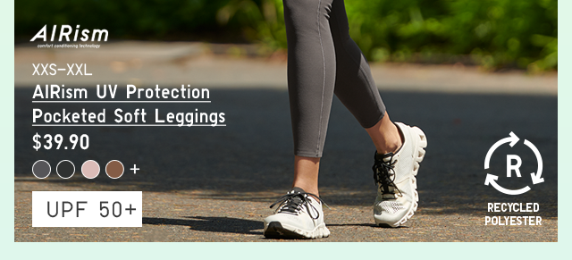 PDP9 - W AIRISM UV PROTECTIONN POCKETED SOFT LEGGINGS