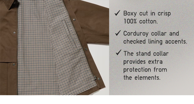 PDP 2 - UNISEX UTILITY SHOORT BLOUSON