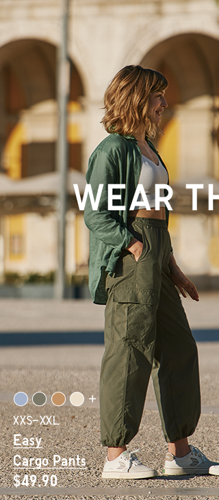 HERO 1 - WOMEN EASY CARGO PANTS