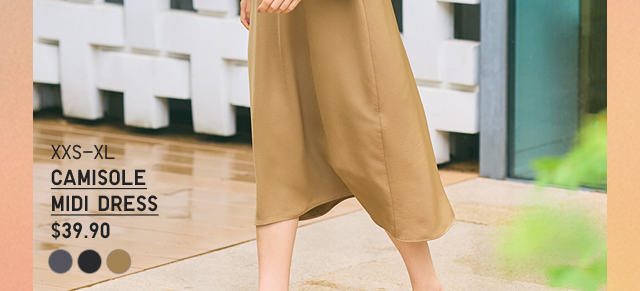 HERO 2 - WOMEN CAMISOLE MIDI DRESS