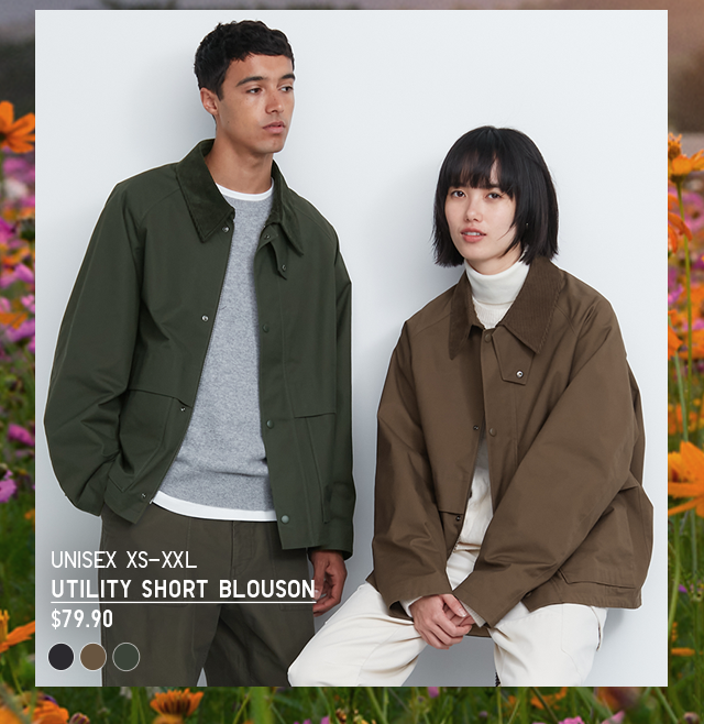 PDP 9 - UNISEX UTILITY SHORT BLOUSON