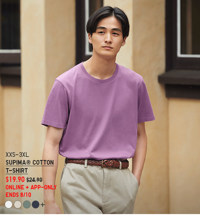 HERO - MEN SUPIMA COTTON T-SHIRT