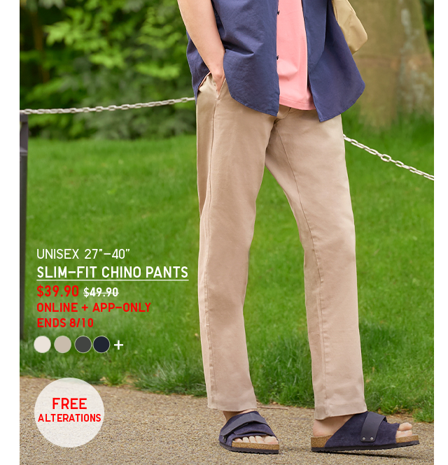 PDP4 - MEN SLIM-FIT CHINO PANTS