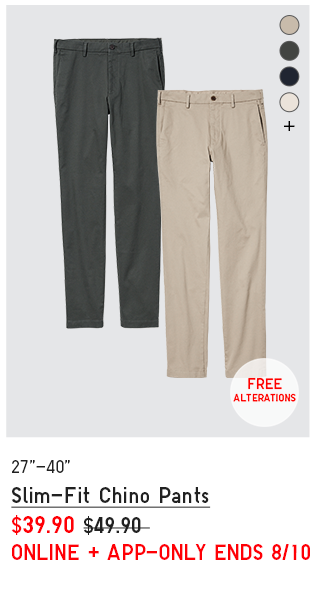 PDP 7 - MEN SLIM-FIT CHINO PANTS
