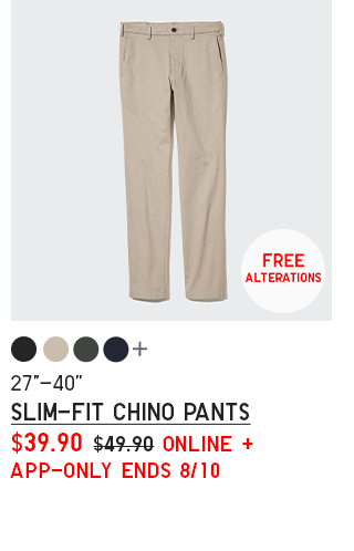 PDP 10 - MEN SLIM FIT CHINO PANTS