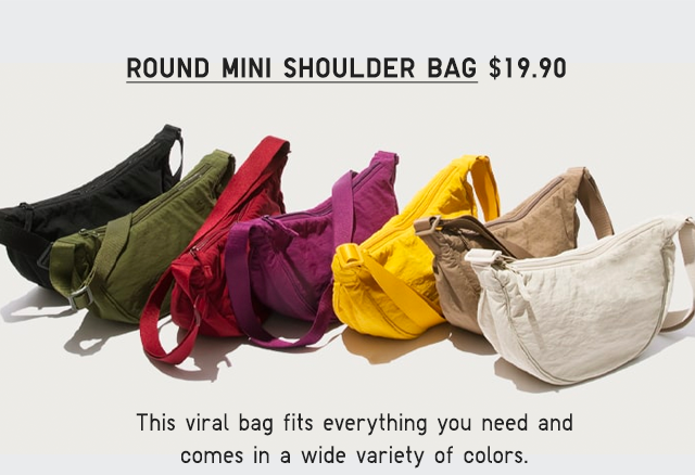 PDP 1 - ROUND MINI SHOULDER BAG