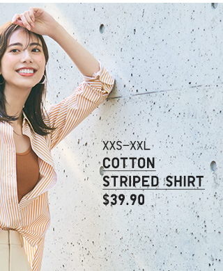PDP 8 - WOMEN COTTON STRIPED SHIRT