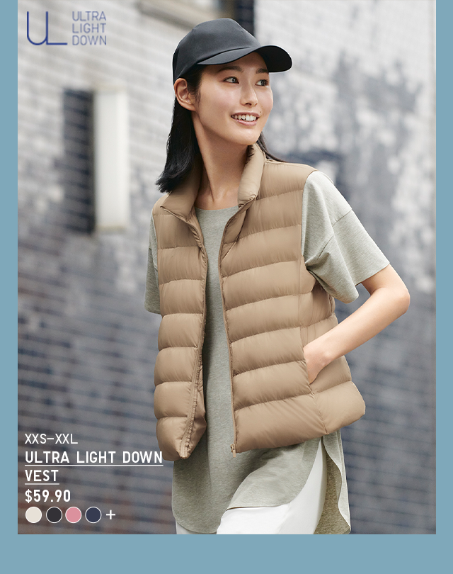PDP 6 - WOMEN ULTRA LIGHT DOWN VEST