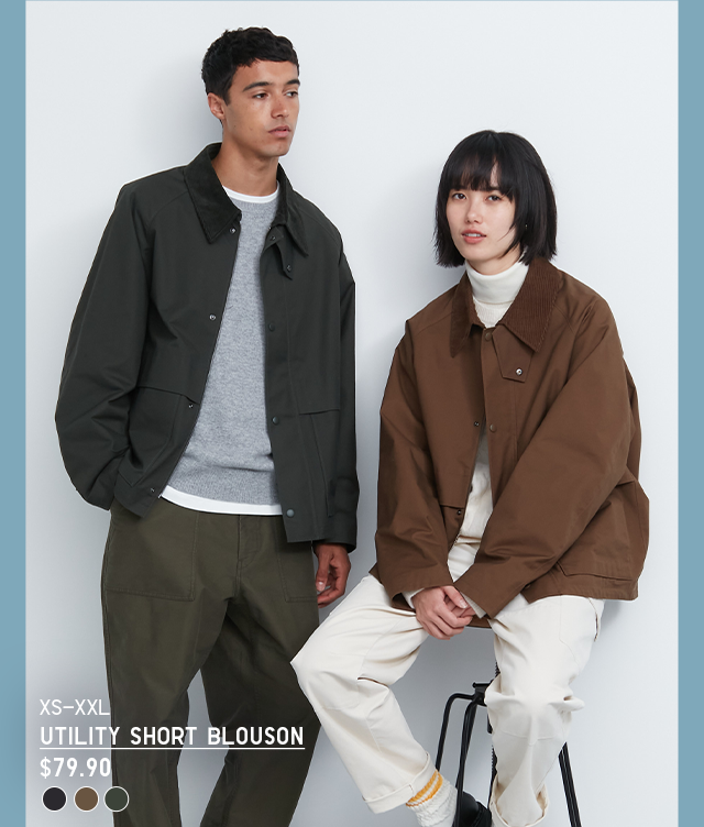 PDP 7 - UTILITY SHORT BLOUSON