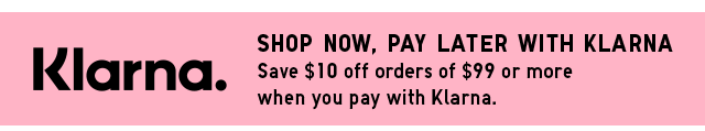 BANNER 1 - KLARNA SHOP NOW PAY LATER WITH KLARNA.