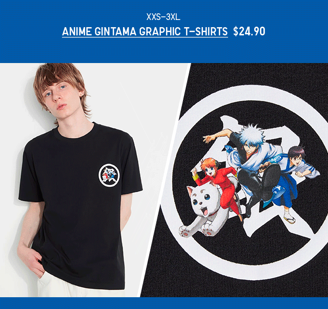 PDP 1 - ANIME GINTAMA GRAPHIC T-SHIRT