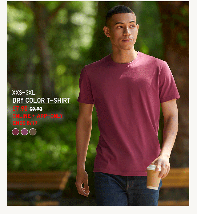 PDP4 - MEN DRY COLOR T-SHIRT