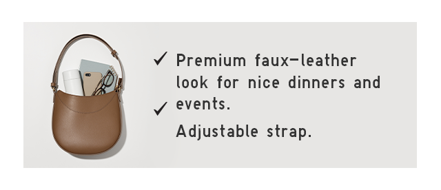 BANNER 2 - PREMIUM FAUX-LEATHER LOOK FOR NICE DINNERS AND EVENTS.