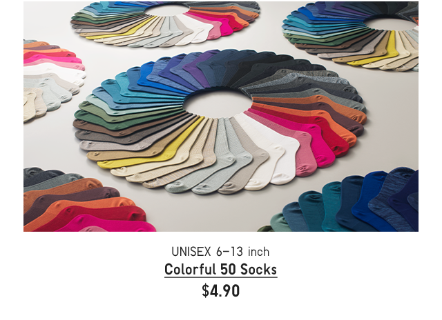 PDP 13 - COLORFUL 50 SOCKS
