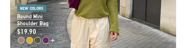 PDP 2 - ROUND MINI SHOULDER BAG