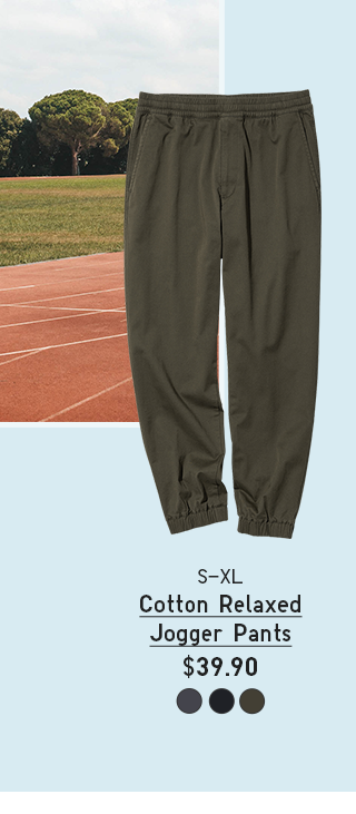 PDP2 - MEN COTTON RELAXED JOGGER PANTS