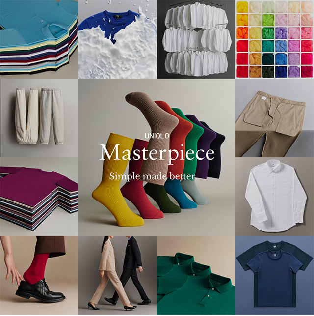HERO - UNIQLO MASTERPIECE SIMPLE MADE BETTER