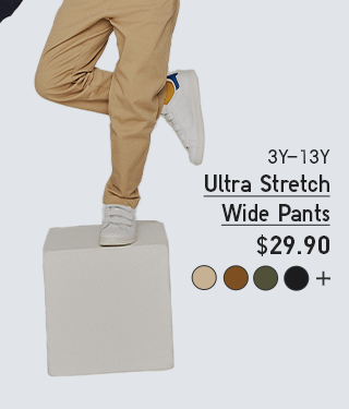 PDP 12 - KIDS ULTRA STRETCH WIDE PANTS