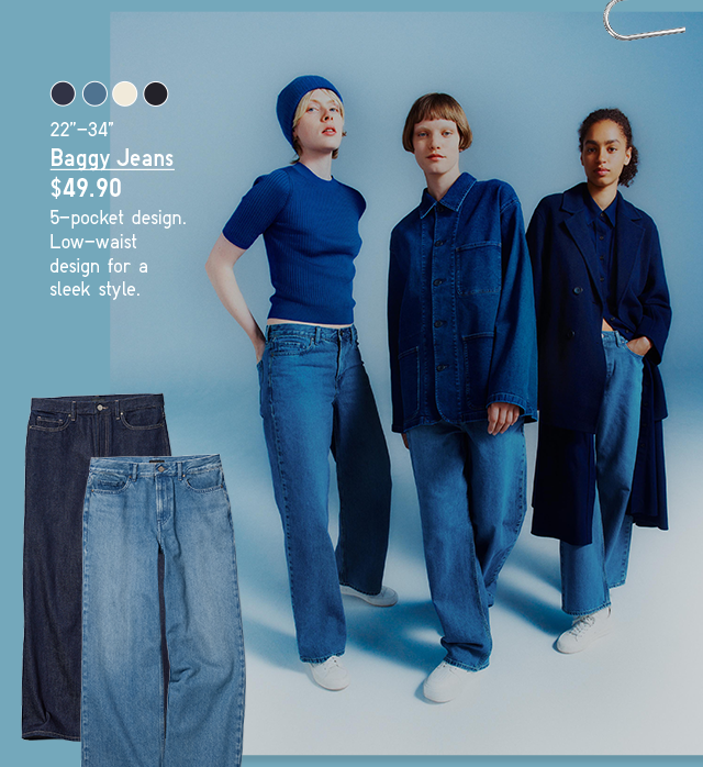 PDP 1 TOP - WOMEN BAGGY JEANS