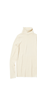 PDP 37 - WOMEN'S EXTRA FINE MERINO TURTLENECK SWEATER