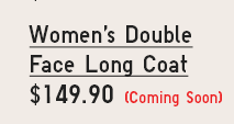 PDP 4 - WOMENS DOUBLE FACE LONG COAT
