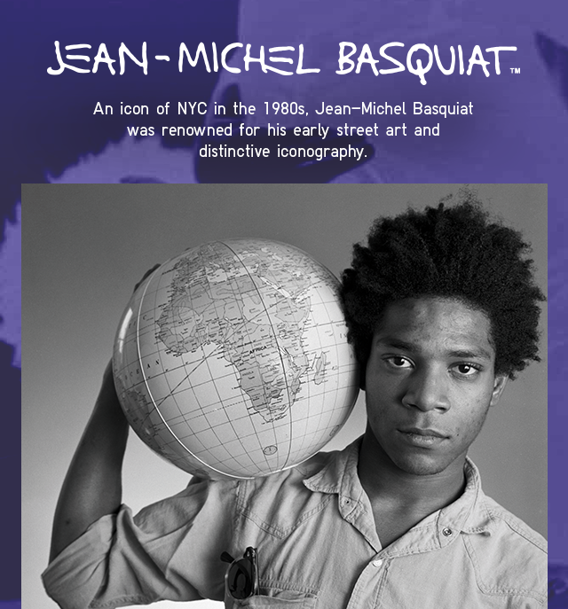PDP 5 - ADULT UT ARCHIVE (JEAN-MICHEL BASQUIAT) GRAPHIC T-SHIRT