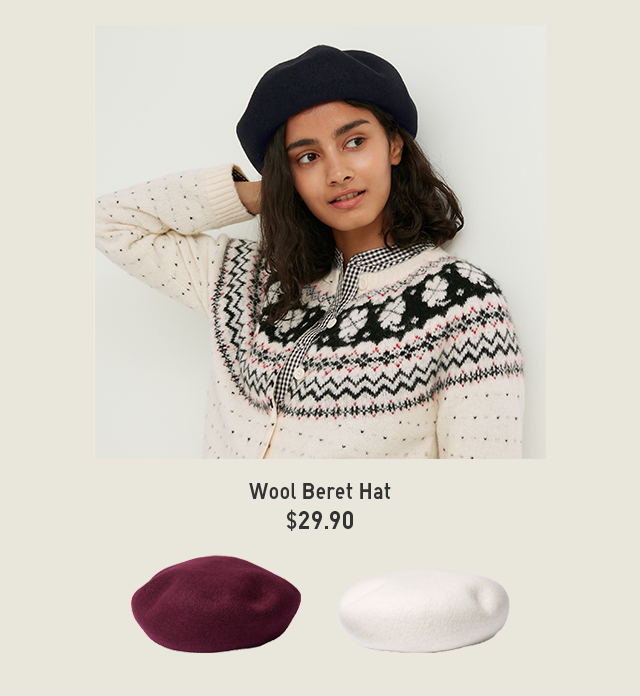 PDP 14 - WOOL BERET HAT