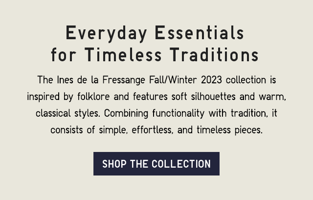 SUB - EVERYDAY ESSENTIALS FOR TIMELESS TRADITIONS. SHOP THE COLLECTION.