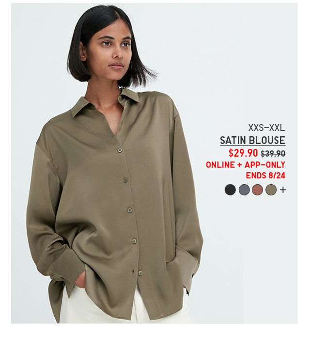 PDP1 - WOMEN SATIN BLOUSE