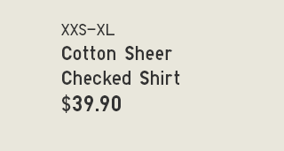 PDP 2 - WOMEN COTTON SHEER CHECKED SHIRT