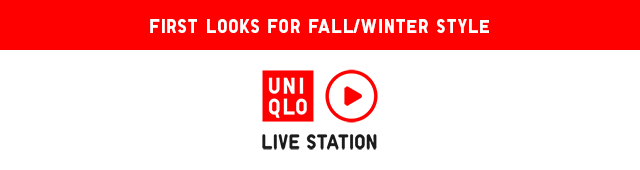 LIVE STATION LOGO - FIRST LOOKS FOR FALL/WINTER STYLE