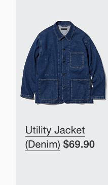 PDP 6 - MEN'S UTILITY JACKET DENIM