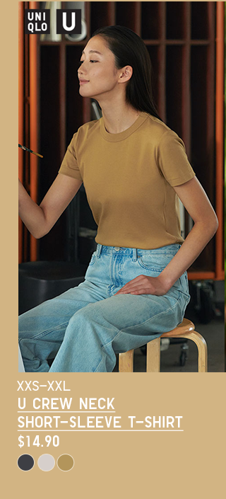 PDP 2 - U CREW NECK SHORT SLEEVE T-SHIRT
