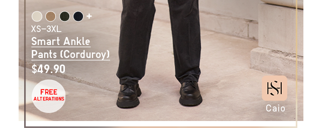PDP 10 - MEN SMART ANKLE PANTS