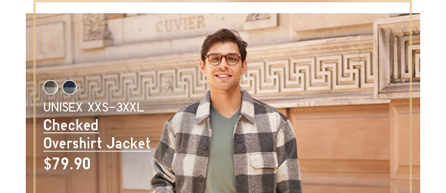 PDP 8 - MEN CHECKED OVERSHIRT JACKET